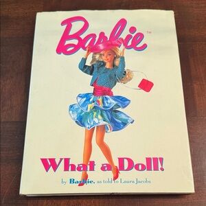 Barbie  What a Doll! by Laura Jacobs 1994 Hardcover Large Color Photos